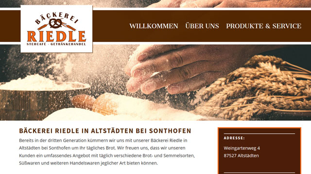 Bäckerei Riedle – SEO-, GEO- & AEO-Referenz