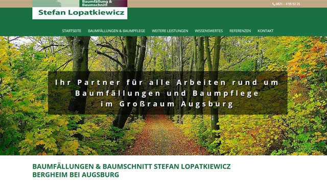 Baumfällungen Lopatkiewicz – SEO-, GEO- & AEO-Referenz