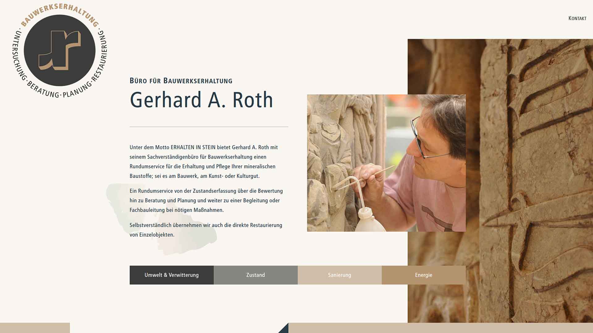 Bauwerkserhaltung Gerhard Roth – SEO-, GEO- & AEO-Referenz