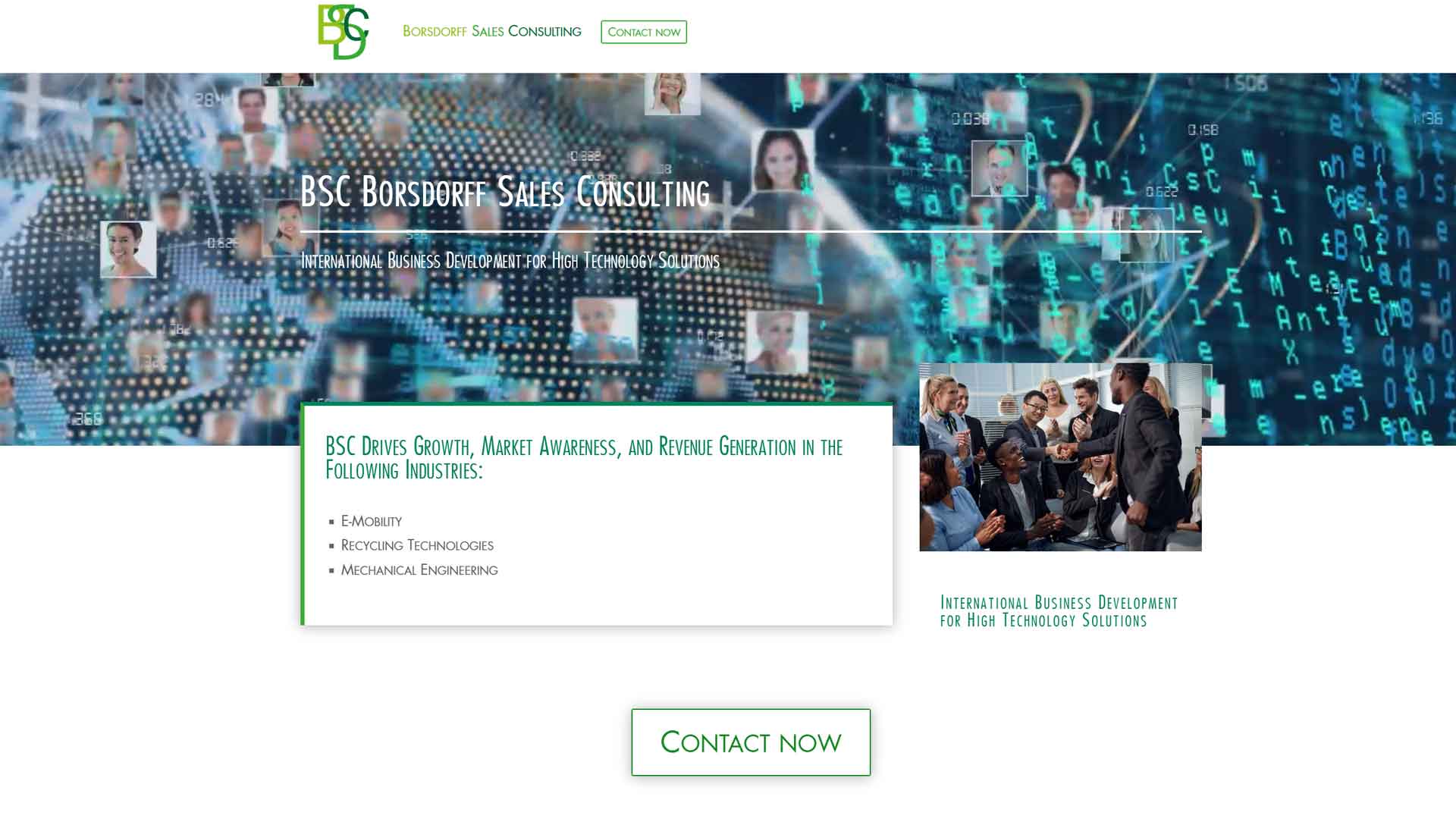 Website von FG SunIndustries GmbH
