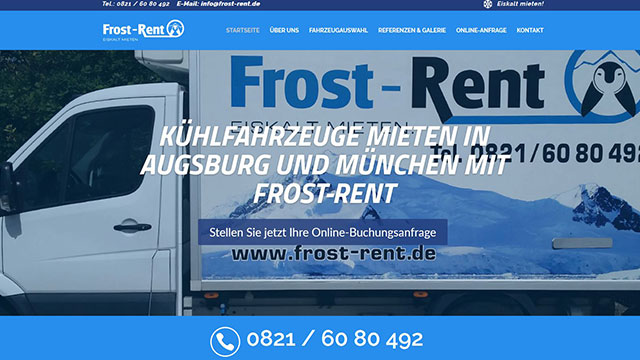 Frost Rent – Kühlfahrzeuge mieten – SEO-, GEO- & AEO-Referenz