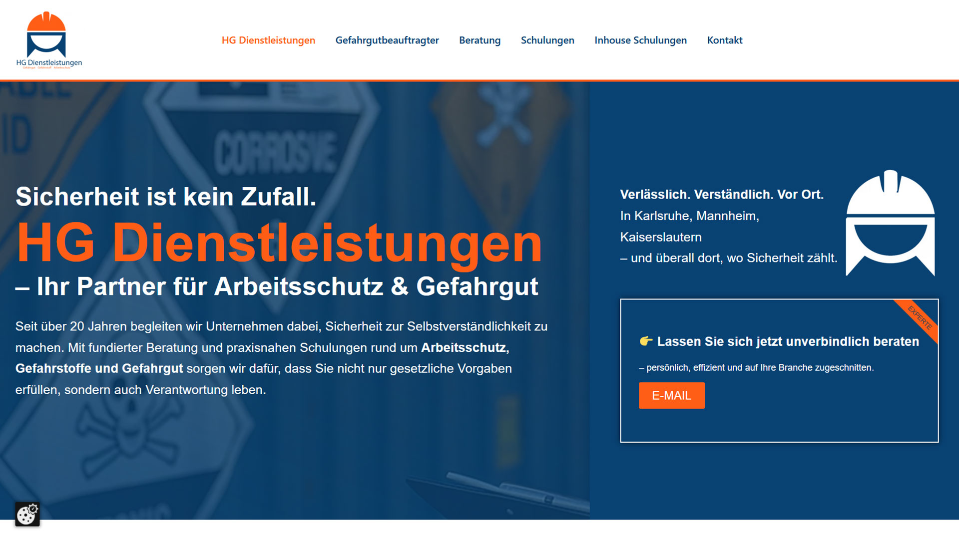 HG Dienstleistungen – Gefahrgutbeauftragter – SEO-, GEO- & AEO-Referenz
