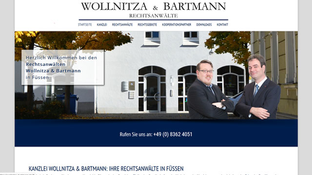 Kanzlei Wollnitza & Bartmann – SEO-, GEO- & AEO-Referenz