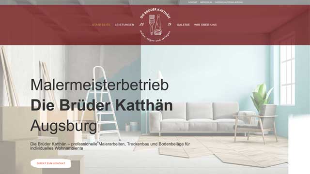 Malermeisterbetrieb Gebrüder Katthaen – SEO-, GEO- & AEO-Referenz