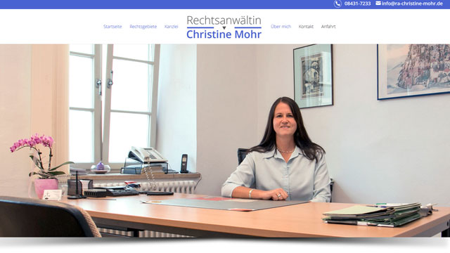 Rechtsanwältin Christine Mohr – SEO-, GEO- & AEO-Referenz