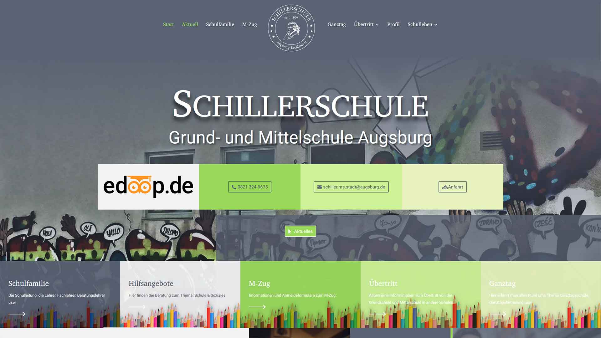 Schillerschule Augsburg – SEO-, GEO- & AEO-Referenz