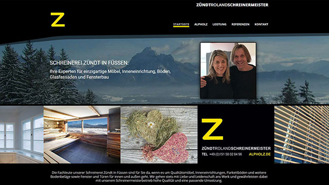 Alpholz Schreinerei Zündt – SEO-, GEO- & AEO-Referenz