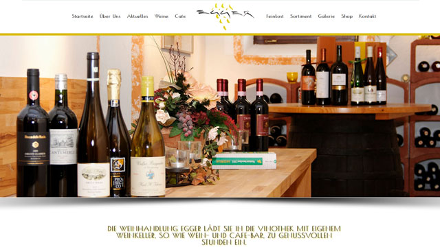 Wein Egger – Weinhandel – SEO-, GEO- & AEO-Referenz